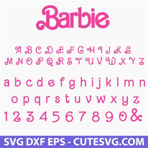 Barbie Font 1