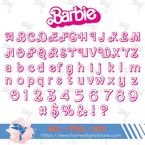 Barbie Font 10