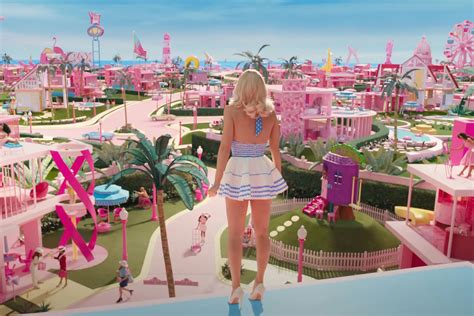 Barbie in a City Scene