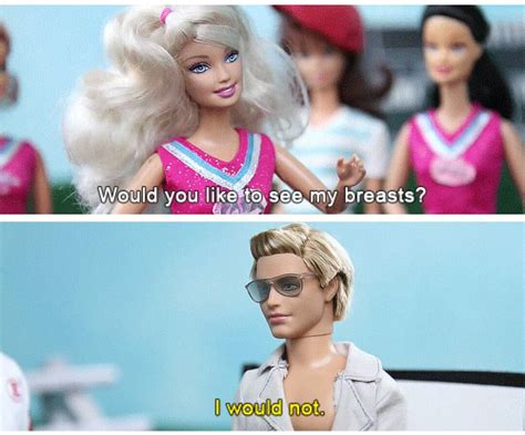 Barbie is meme template variation