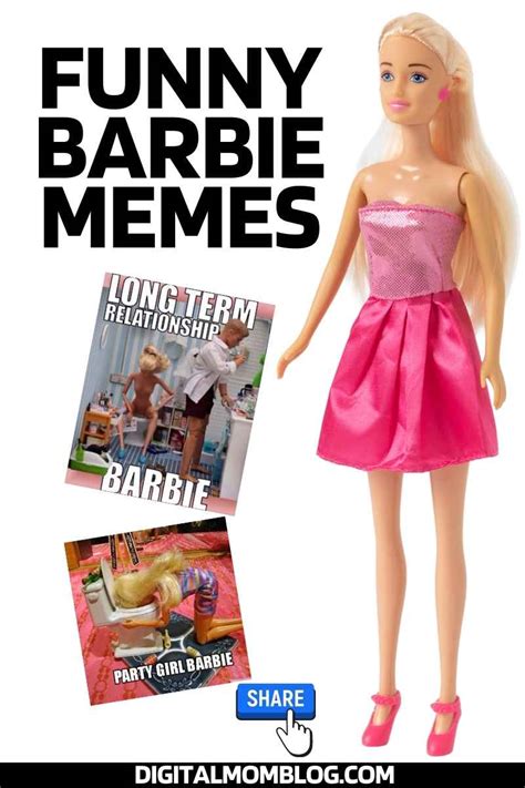 Humorous Barbie Meme