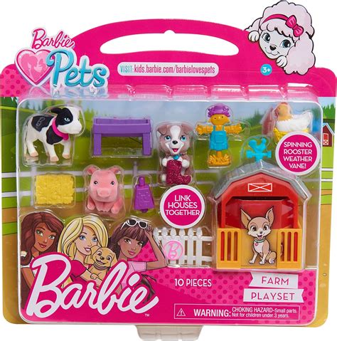 Barbie Pets Label Design