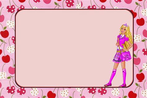 Barbie Princess Label Design