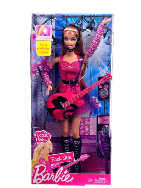 Barbie as a rockstar