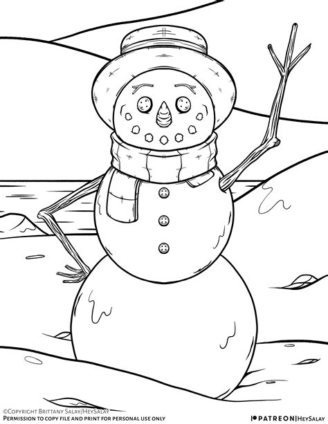 Barbie Winter Wonderland Coloring Pages