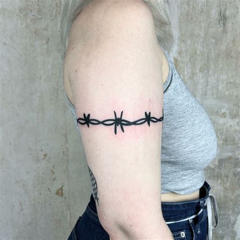 Meaning behind barbwire tattoos