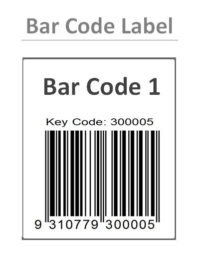 Barcode Label Template