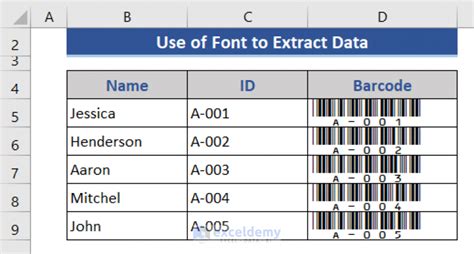 Barcode Scanning into Excel