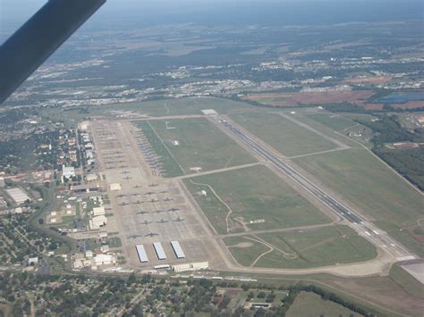 Aerial view of Barksdale Air Force Base