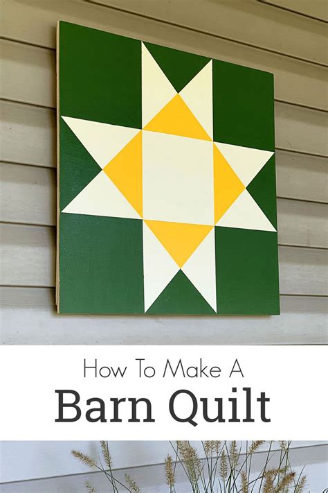 Barn Quilt Patterns for Beginners