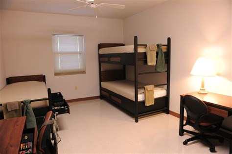 Image of comfortable barracks facilities