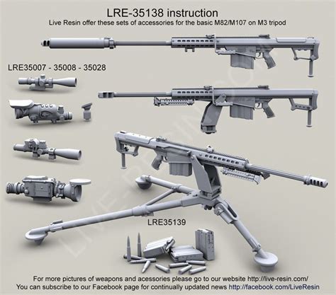 Barret M82 Accessories