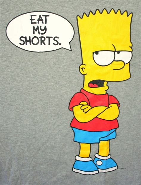 Bart Simpson Eat My Shorts