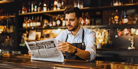 Bartender celebrating a successful shift