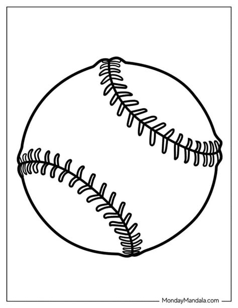 A baseball ball