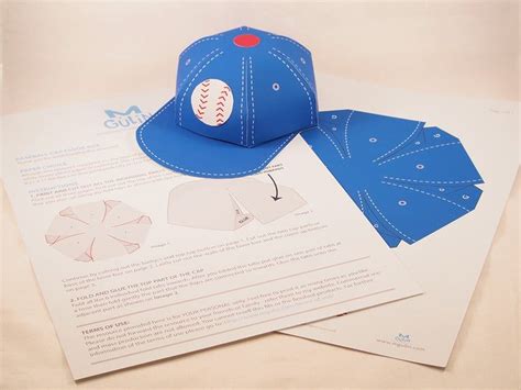 Baseball Cap Box Template Idea 5