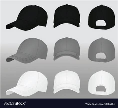 Baseball Cap Design Templates