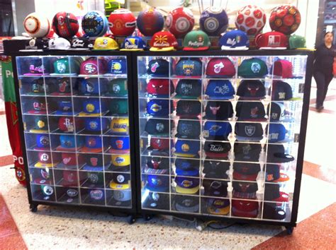 Glass Baseball Cap Display Box