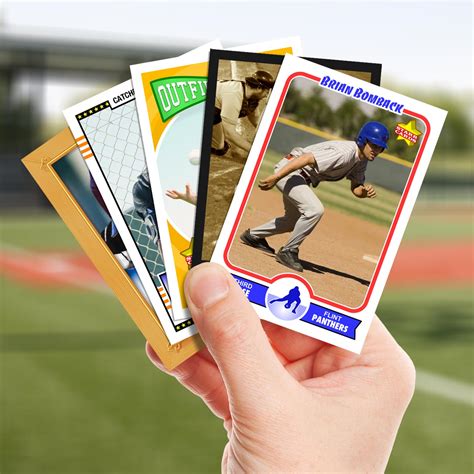 Baseball card design software