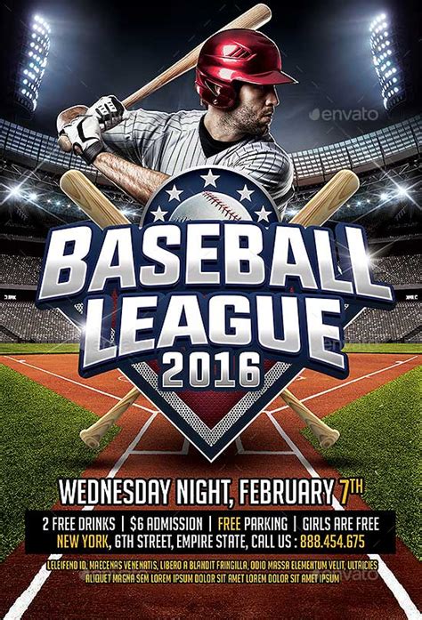 Baseball Flyer Template 10