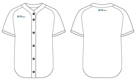 Baseball Jersey Template