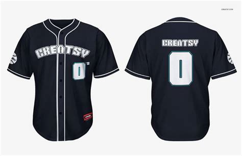 Baseball Jersey Template in PSD