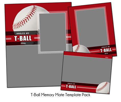 Baseball Memory Book Template Ideas