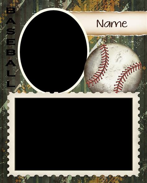 Baseball Memory Mate Template Free