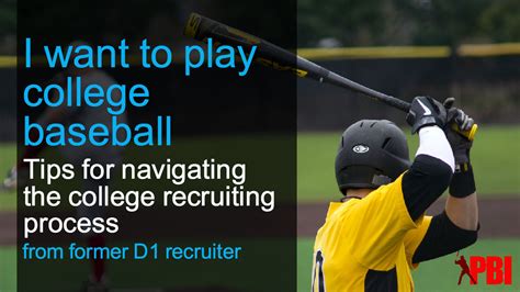 Baseball Recruiting Email Tips for High School Players