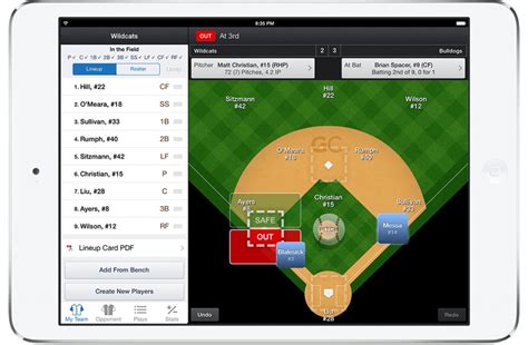 Baseball Scorekeeping Apps