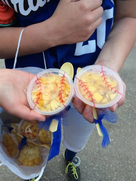 Baseball Snack Ideas for Tournaments