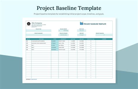 Baseline Template