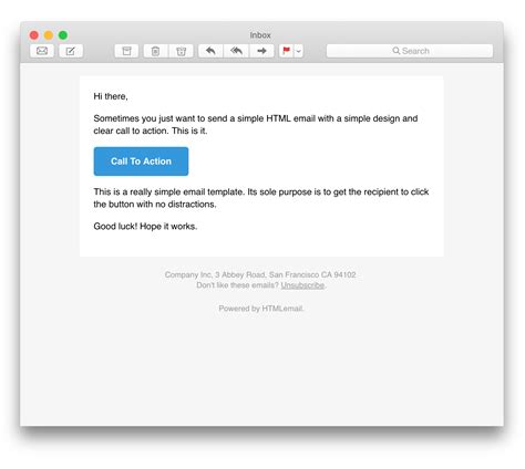 Basic Email Template