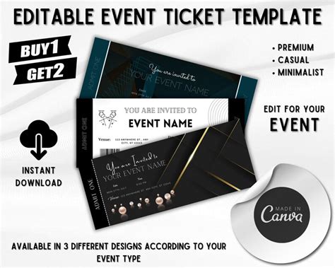 Basic Event Ticket Template