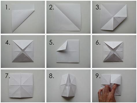 Basic Fortune Teller Origami Design