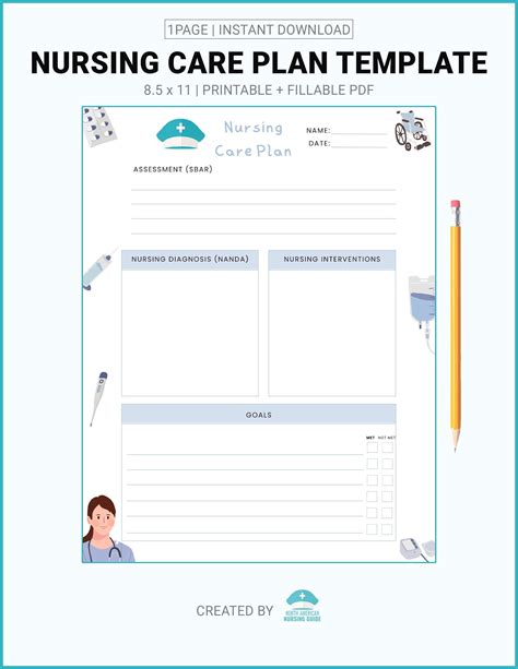 Basic Nursing Care Plan Template