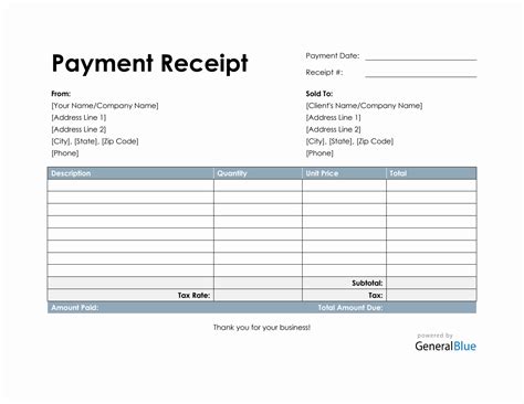 Basic Payment Template