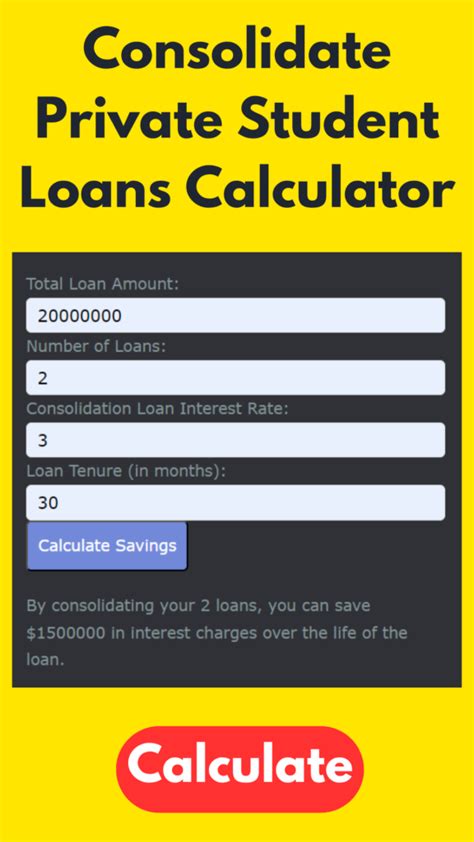 Basic Student Loan Calculator