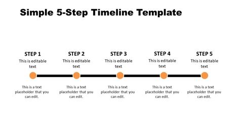 Basic Timeline Template