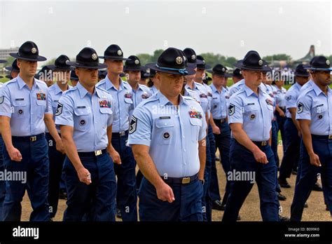 Drill instructors leading a training exercise