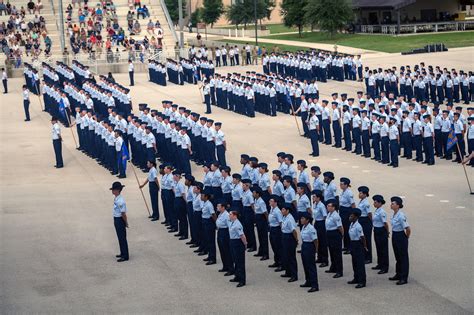 Recruits graduating from Basic Training