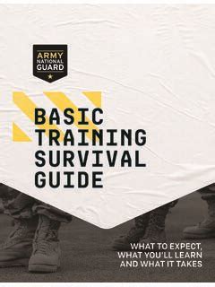 Basic Training Survival Tips