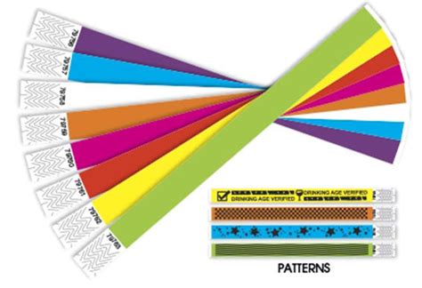 Basic Tyvek Wristband Template