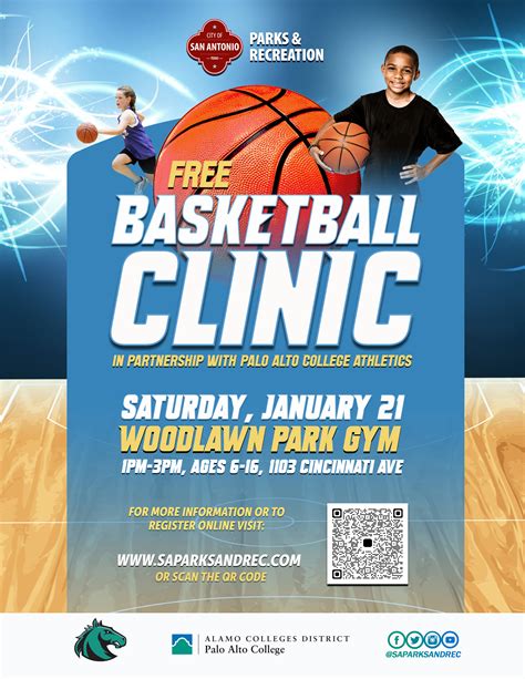 Basketball Clinic Flyer Template