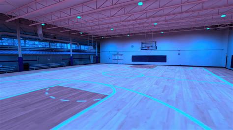 Basketball Court Lighting and Electrical Systems