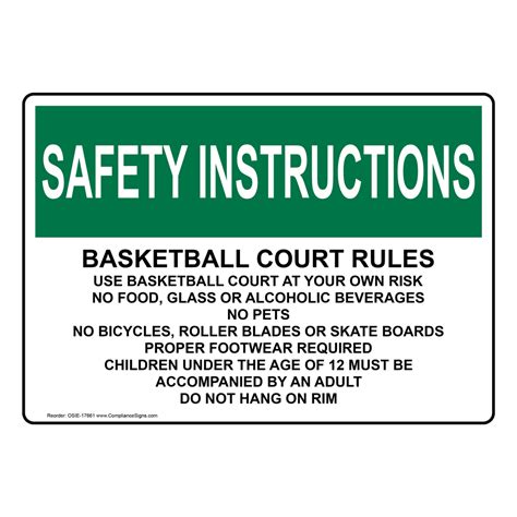 Basketball Court Safety Features and Emergency Response