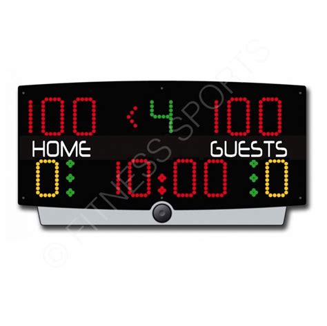 Basketball Court Scoreboards and Electronic Displays