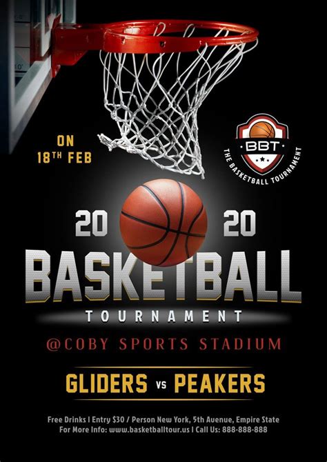 Basketball Flyer Design Templates