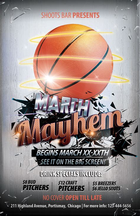 Basketball Flyer Template Examples