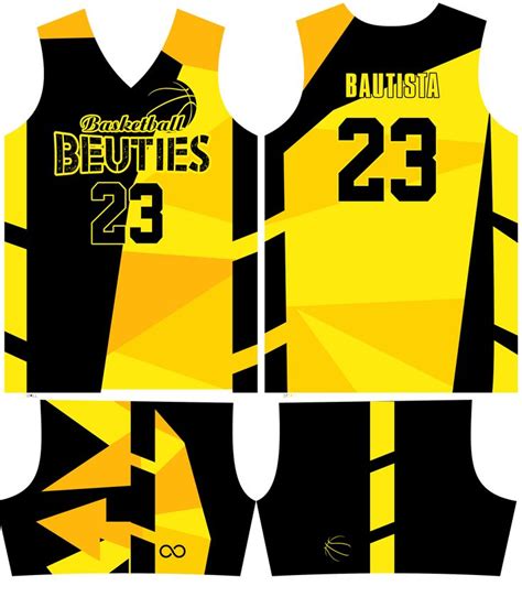 Customizable blank basketball jersey template 5